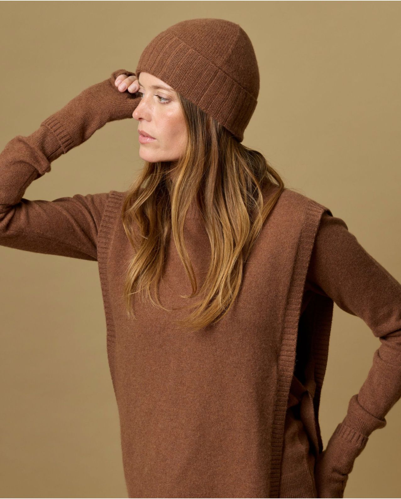 bonnet AIMEE 100% cachemire