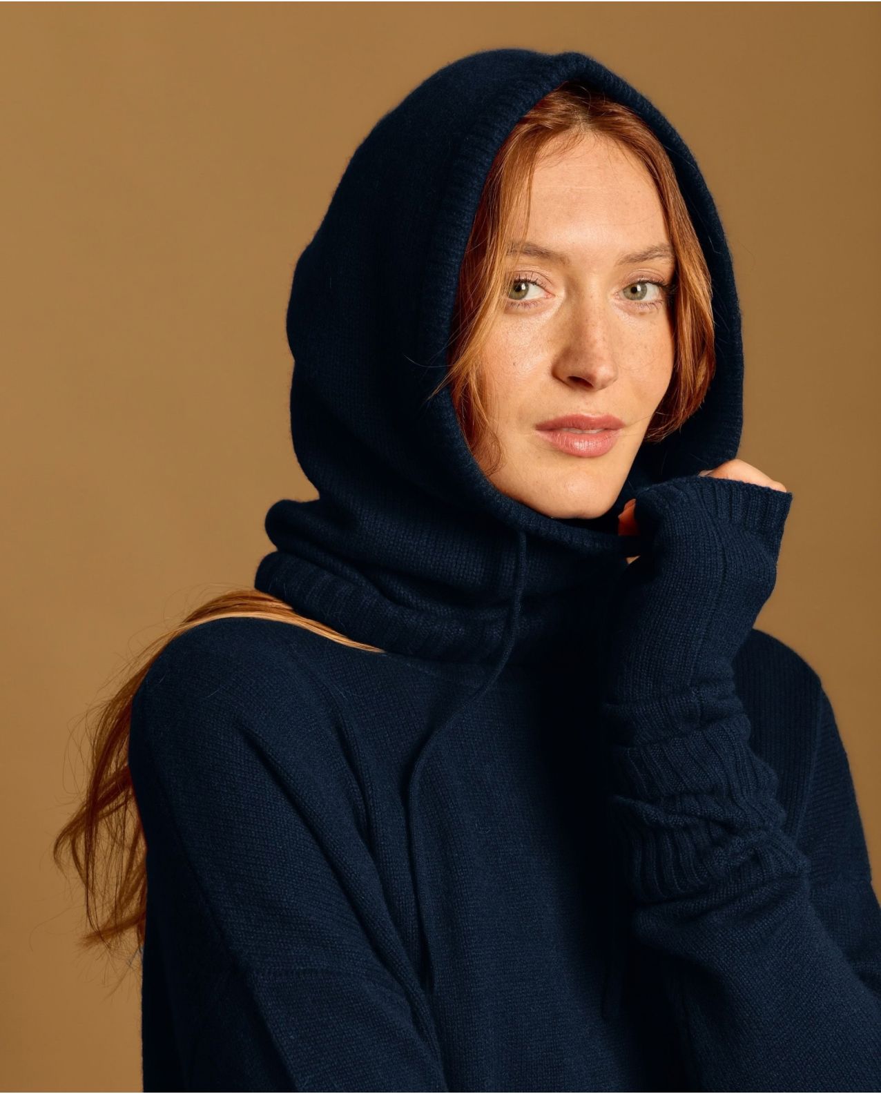 cagoule EMMA 100% cachemire