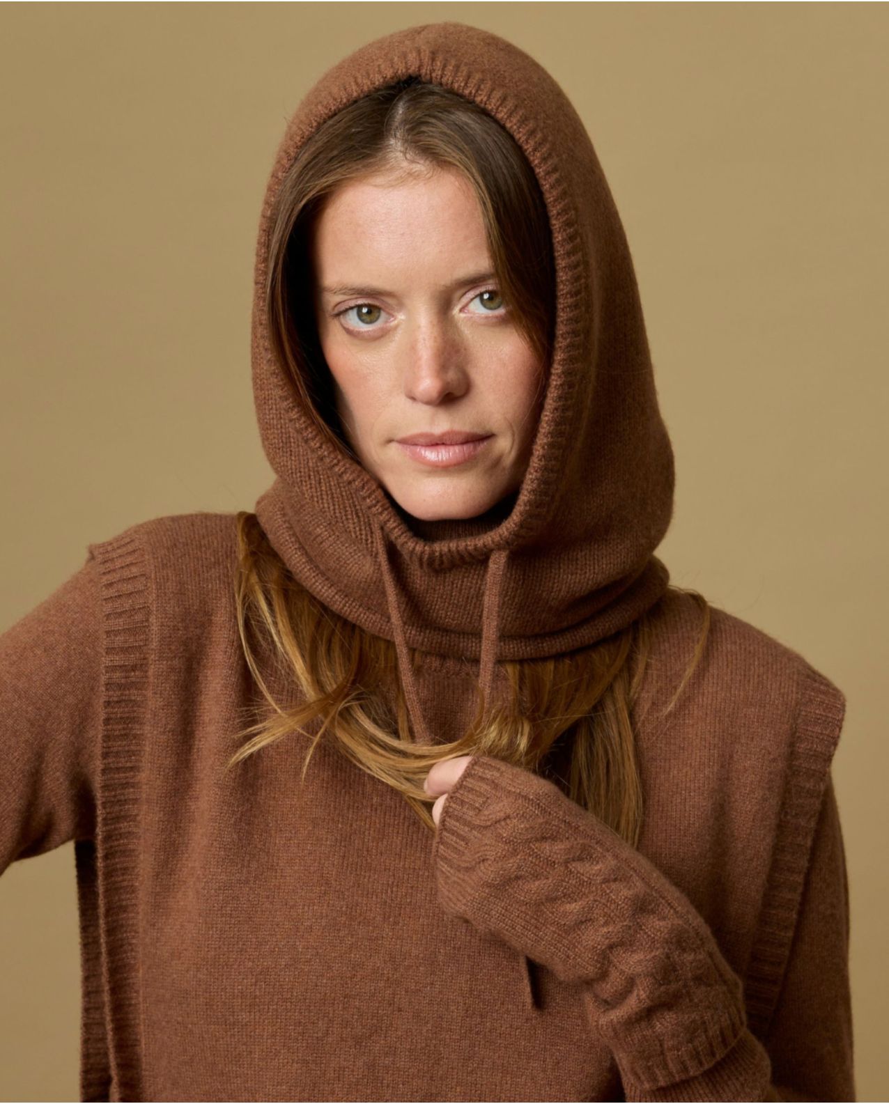 cagoule EMMA 100% cachemire