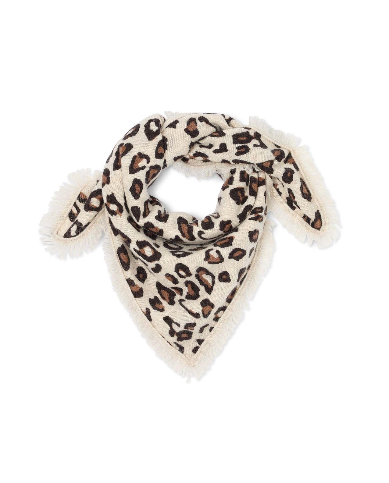 foulard LEOPARD 100% cachemire