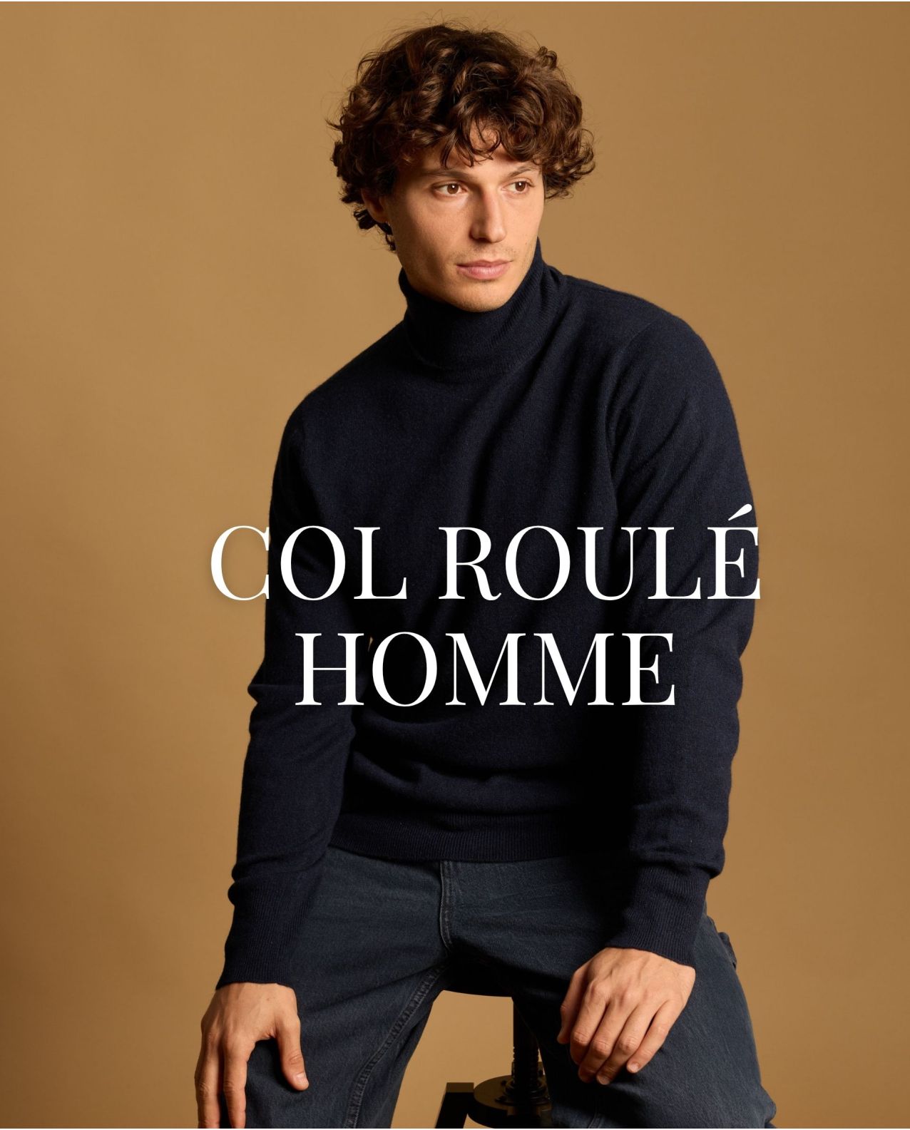 Factice col roulé Homme
