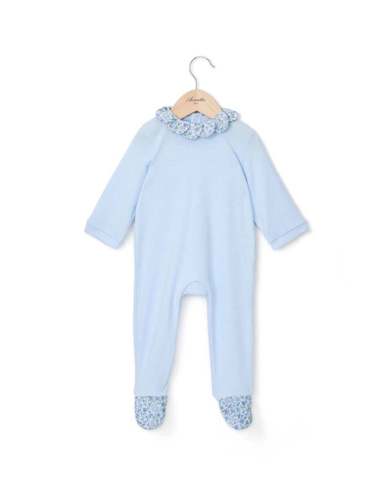 dors bien col pétale en tissu Liberty 