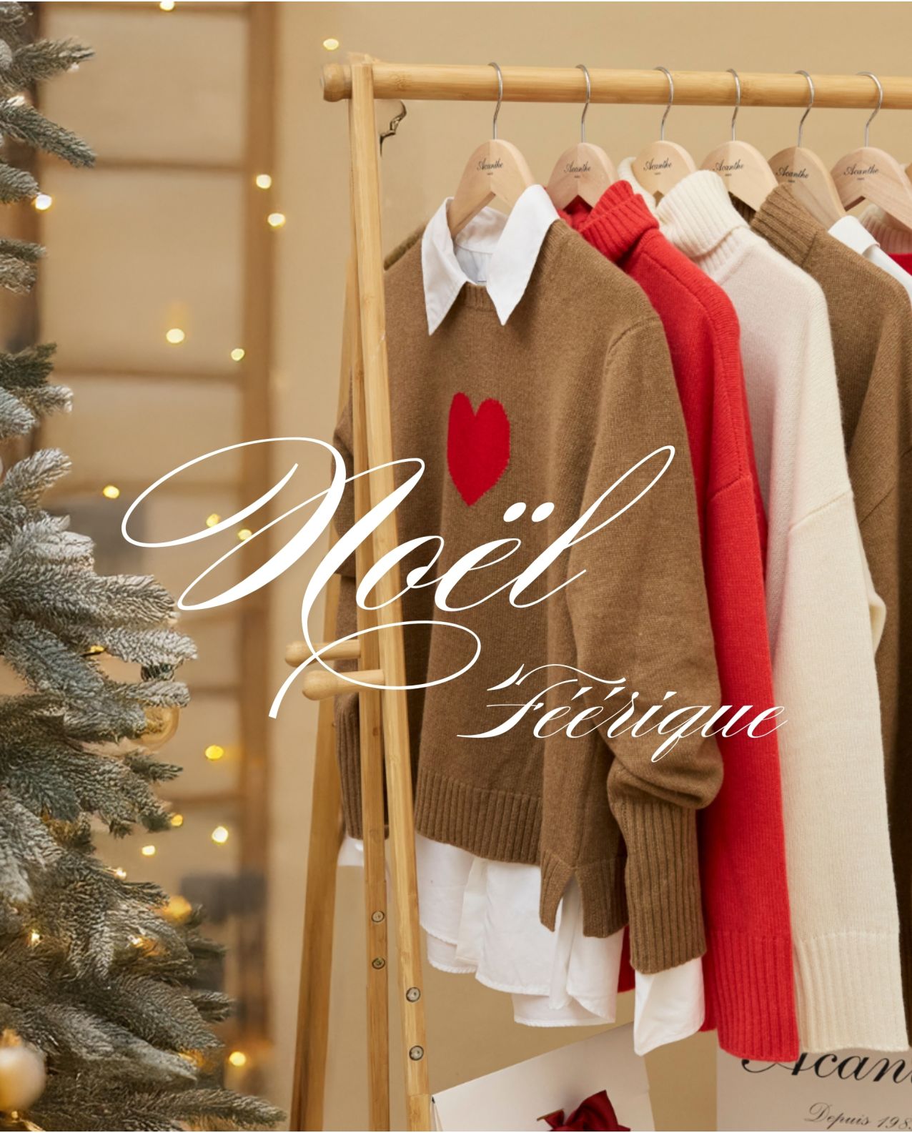 Factice sapin lumière