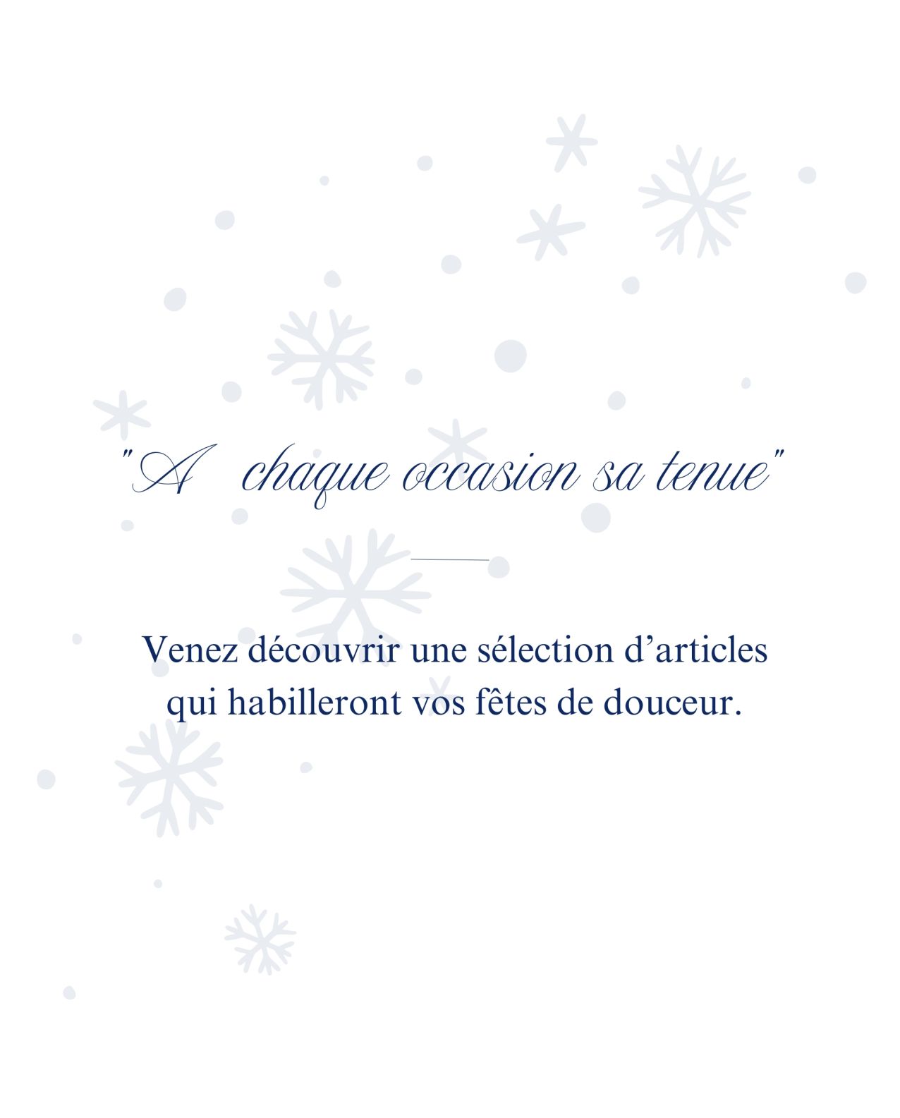 Factice occasion noel