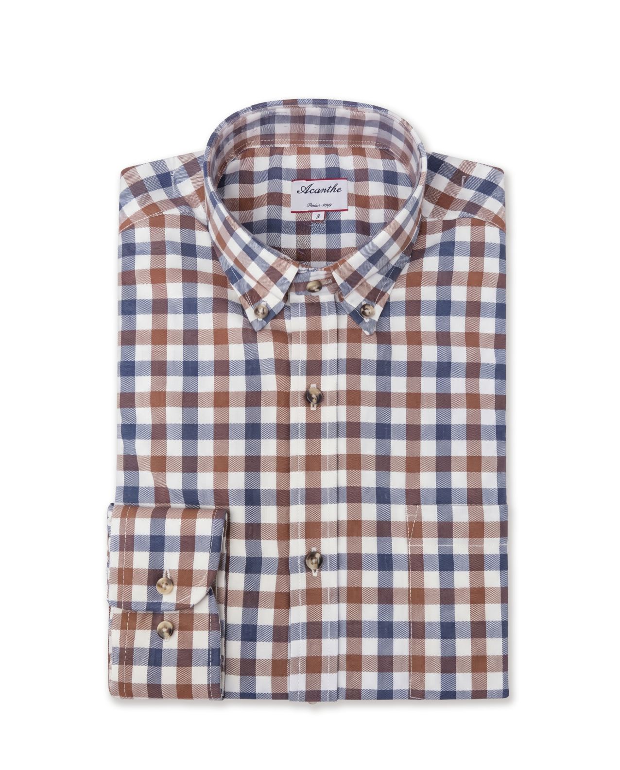 chemise col boutonné coton