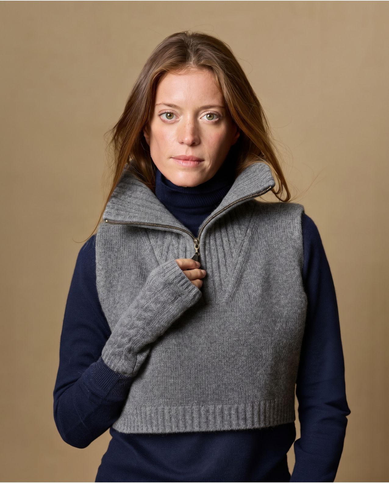 plastron VADIM 100% cachemire
