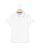 Polo jersey manches courtes blanc