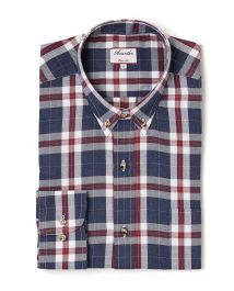 Chemise Marine Homme Old Navy – Flanelle Tartan Rouge – Taille M – Occasion