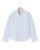 Chemise manche longue oxford rayure ciel
