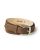 Ceinture cuir nubuck marron