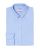 Chemise regular col boutonné grand chevron ciel 