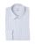 Chemise regular col italien fines rayures bleu