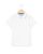 Polo jersey manches courtes blanc 12a-14a