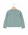 Cardigan torsade vert d'eau 100% lambswool