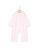 Pyjama combinaison chevron rose
