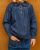 Blouse plastron denim