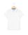 Polo jersey manches courtes blanc 12a-14a